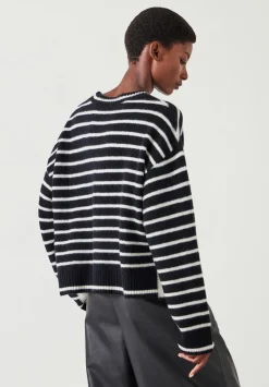 Casey Striped Wool Blend Jumper