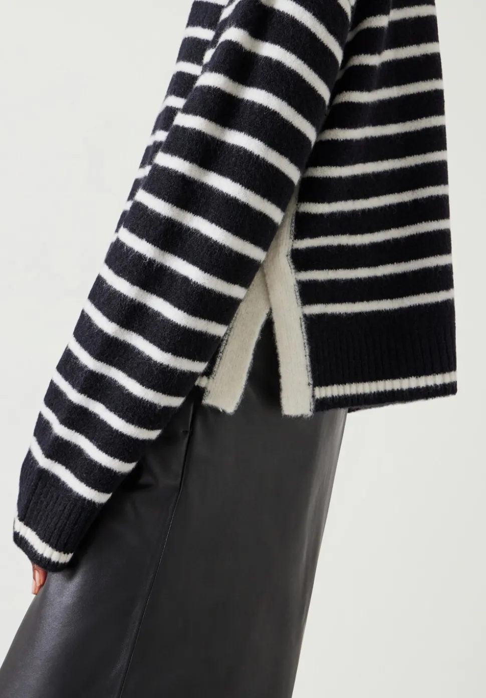Casey Striped Wool Blend Jumper