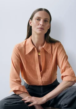 Chiffon Pintuck Blouse
