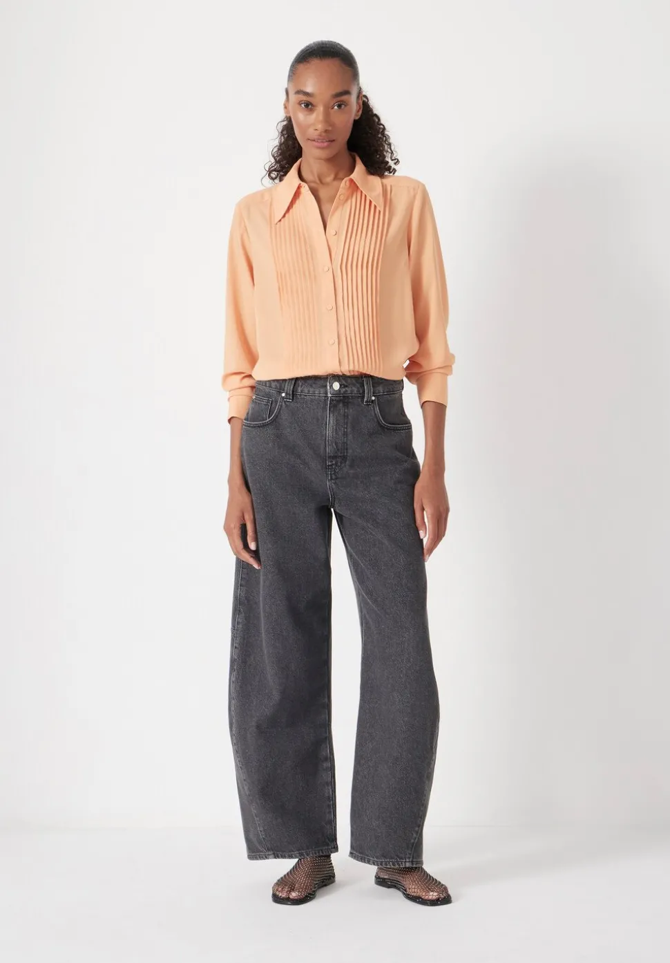 Chiffon Pintuck Blouse
