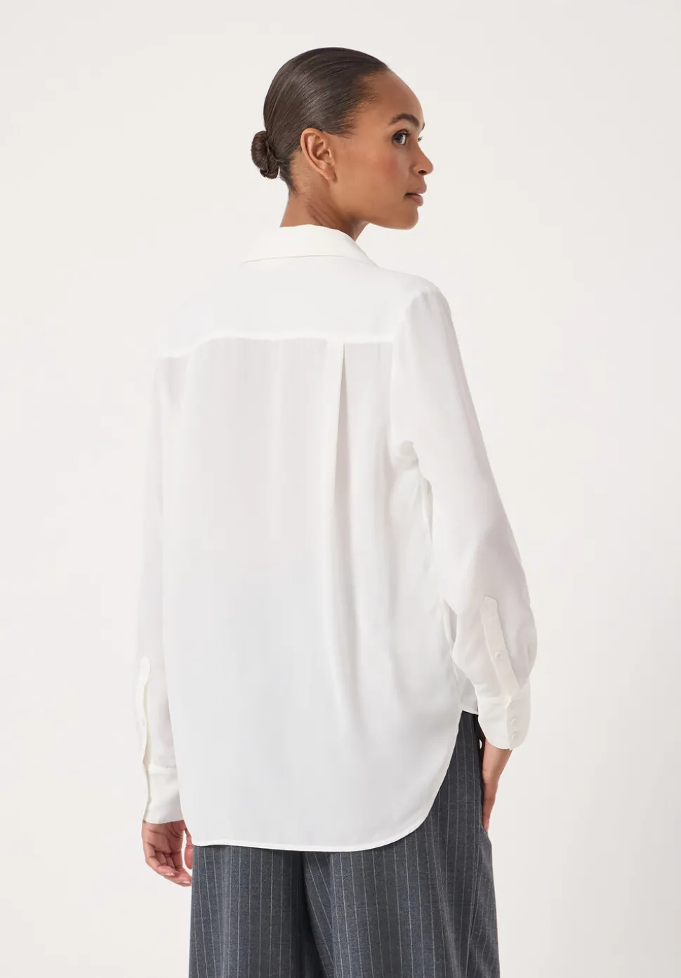 Chiffon Pintuck Blouse