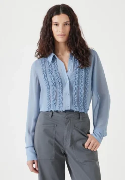 Chiffon Ruffle Blouse