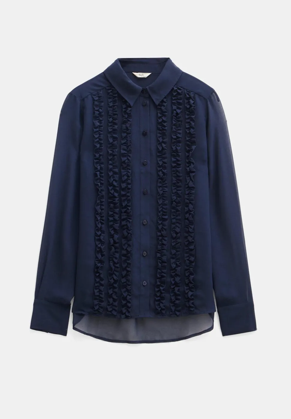 Chiffon Ruffle Blouse