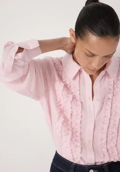 Chiffon Ruffle Blouse