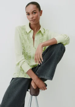 Chiffon Ruffle Blouse