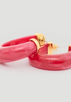 Chunky Resin Hoops