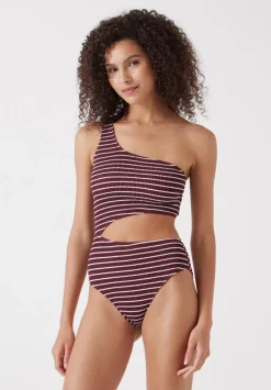 Clare Crinkle Cut Out Swimsuit
