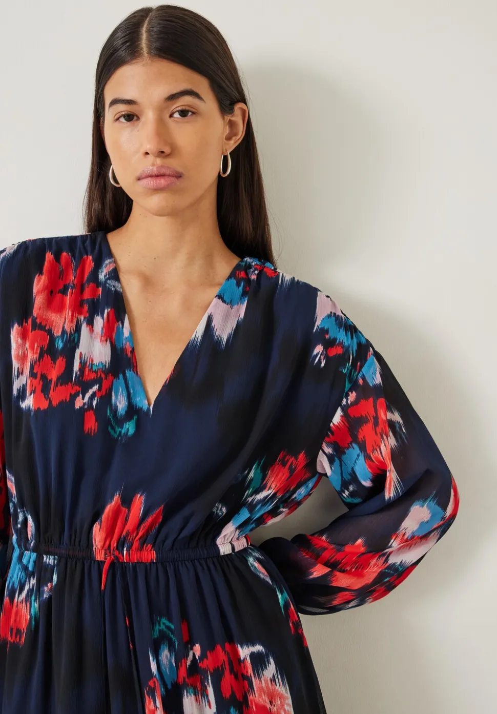 Clarette Chiffon Maxi Dress