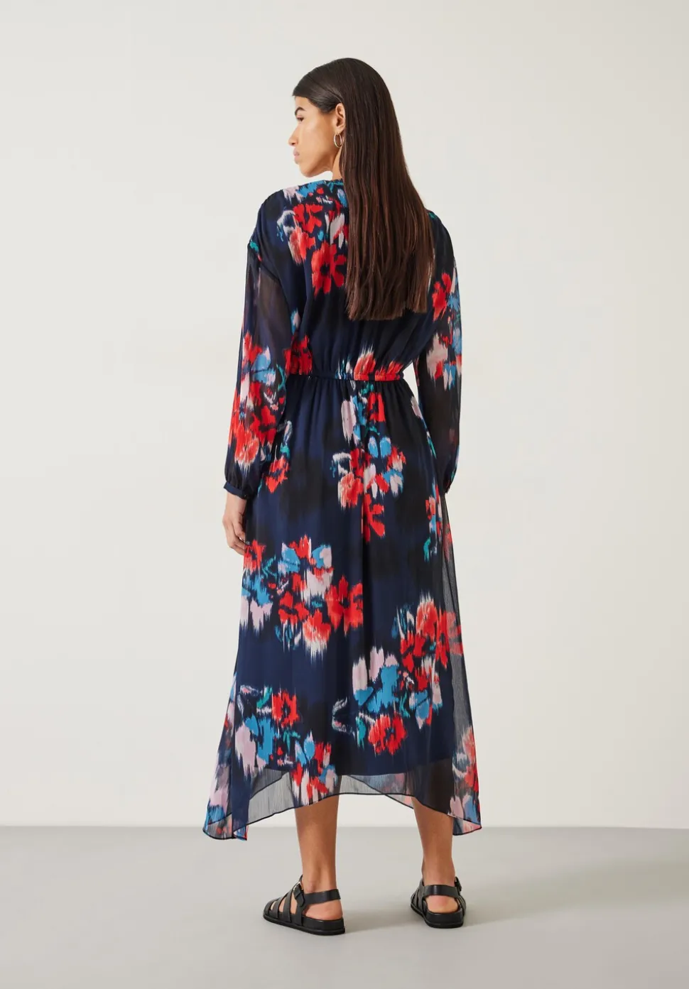 Clarette Chiffon Maxi Dress