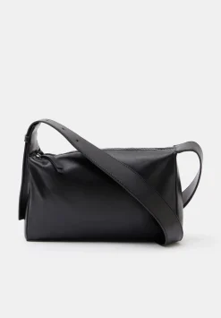 Cleo Minimal Leather Crossbody Bag