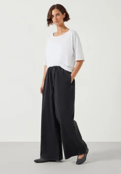Clio Wide Leg Tie Waist Jeans