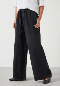 Clio Wide Leg Tie Waist Jeans