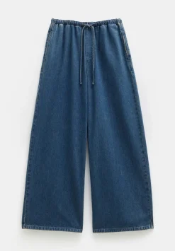 Clio Wide Leg Tie Waist Jeans