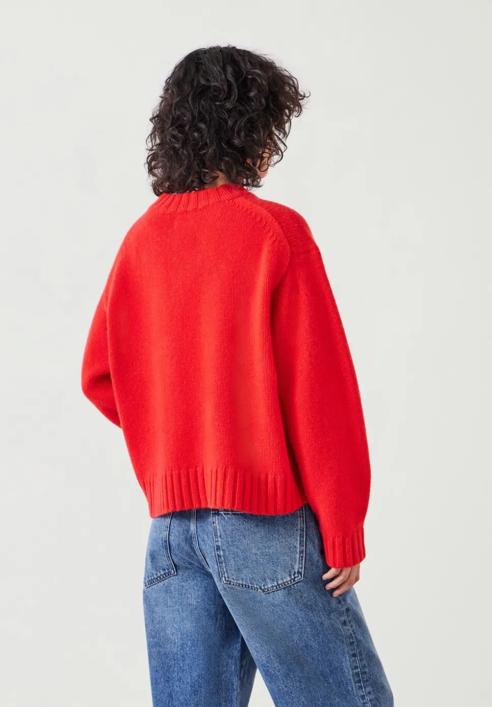 Cora Chunky Cashmere Crew Jumper