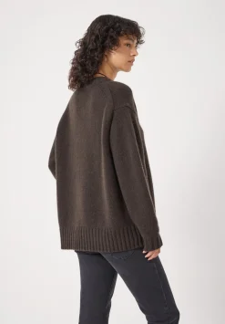 Cora Longline Chunky Cashmere Jumper