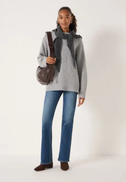 Cora Longline Chunky Cashmere Jumper