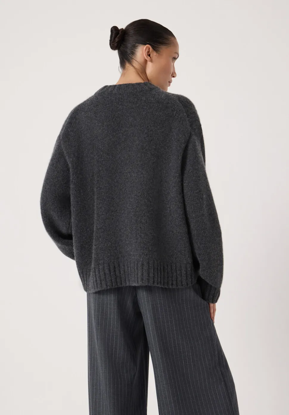 Cora Relaxed Chunky Cashmere Crew Jumper