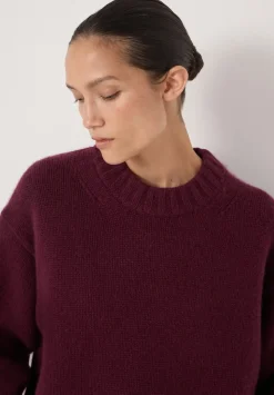 Cora Relaxed Chunky Cashmere Crew Jumper