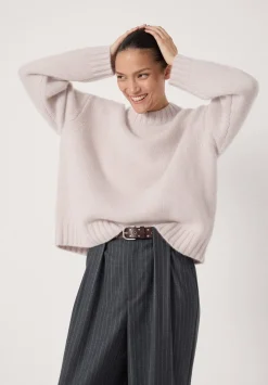 Cora Relaxed Chunky Cashmere Crew Jumper