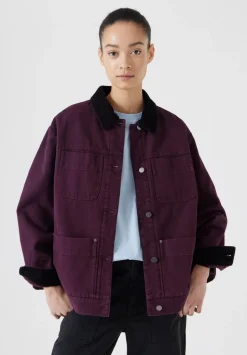 Cord Collar Barn Jacket