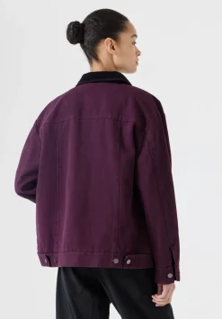 Cord Collar Barn Jacket