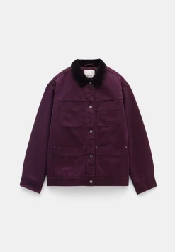 Cord Collar Barn Jacket