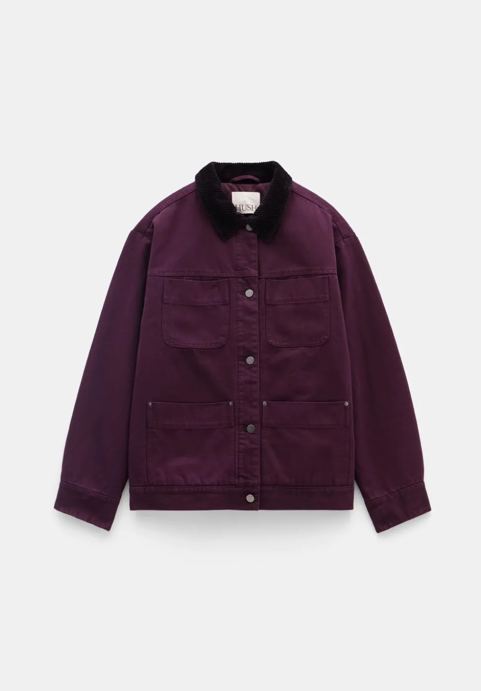 Cord Collar Barn Jacket