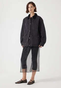 Cord Collar Barn Jacket