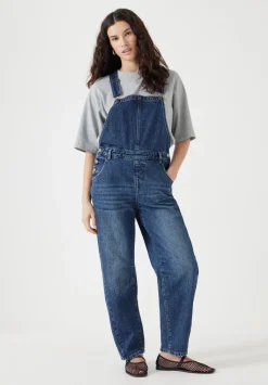 Cordelia Barrel Leg Dungarees