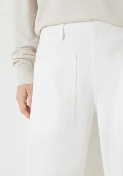 Cordi Barrel Leg Cotton Trousers