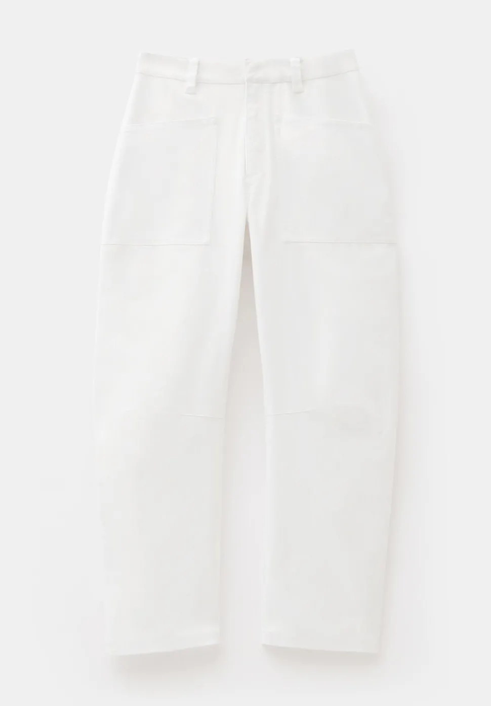 Cordi Barrel Leg Cotton Trousers