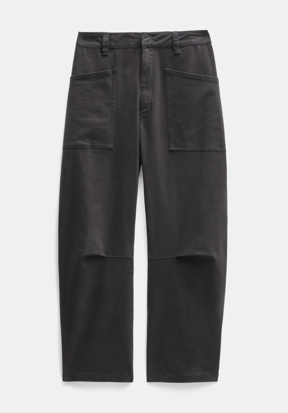 Cordi Barrel Leg Cotton Trousers