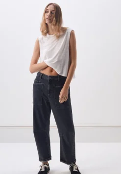 Cordi Barrel Leg Jeans
