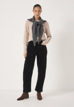 Corduroy Cordi Barrel Leg Trousers
