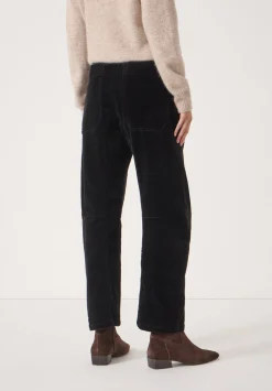 Corduroy Cordi Barrel Leg Trousers