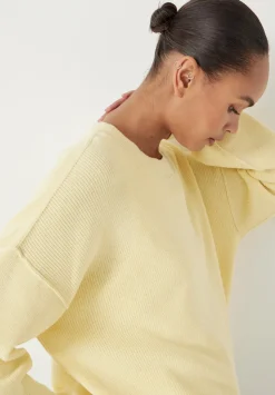 Cotton Boxy Rib Jumper