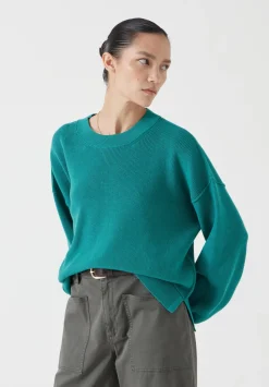 Cotton Boxy Rib Jumper