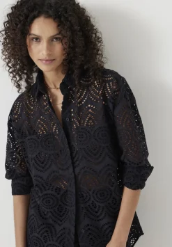 Cotton Broderie Shirt
