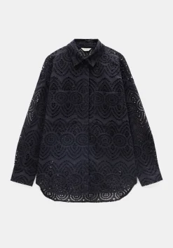 Cotton Broderie Shirt