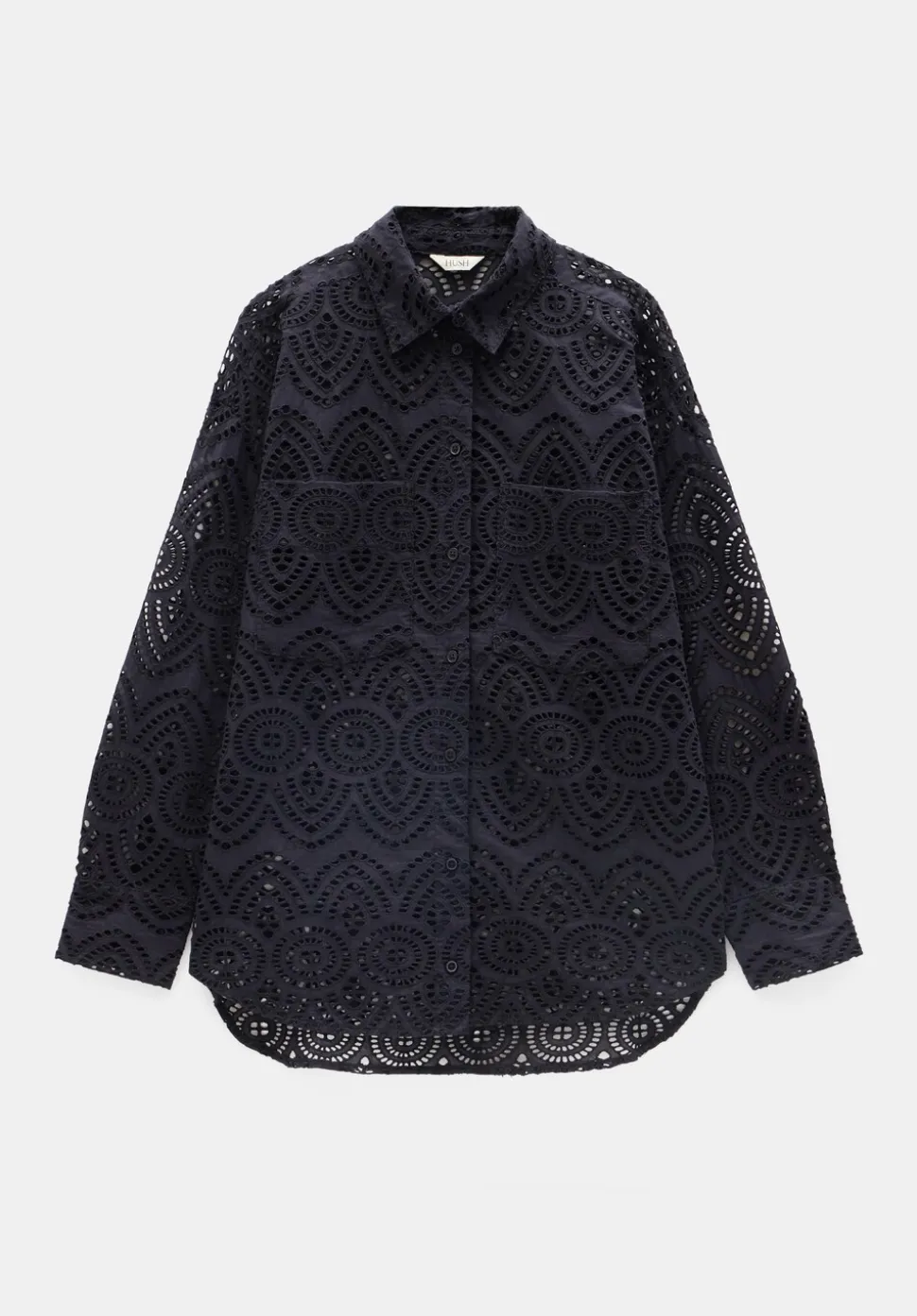 Cotton Broderie Shirt