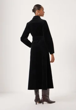 Cotton Cord Midi Dress