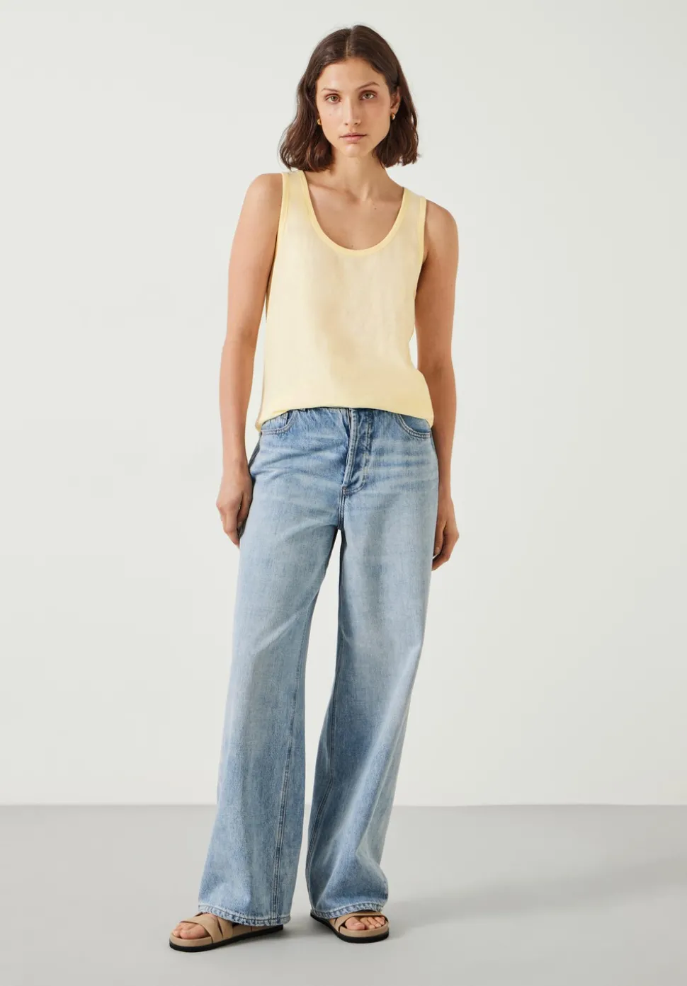 Cotton Slub Tank Top