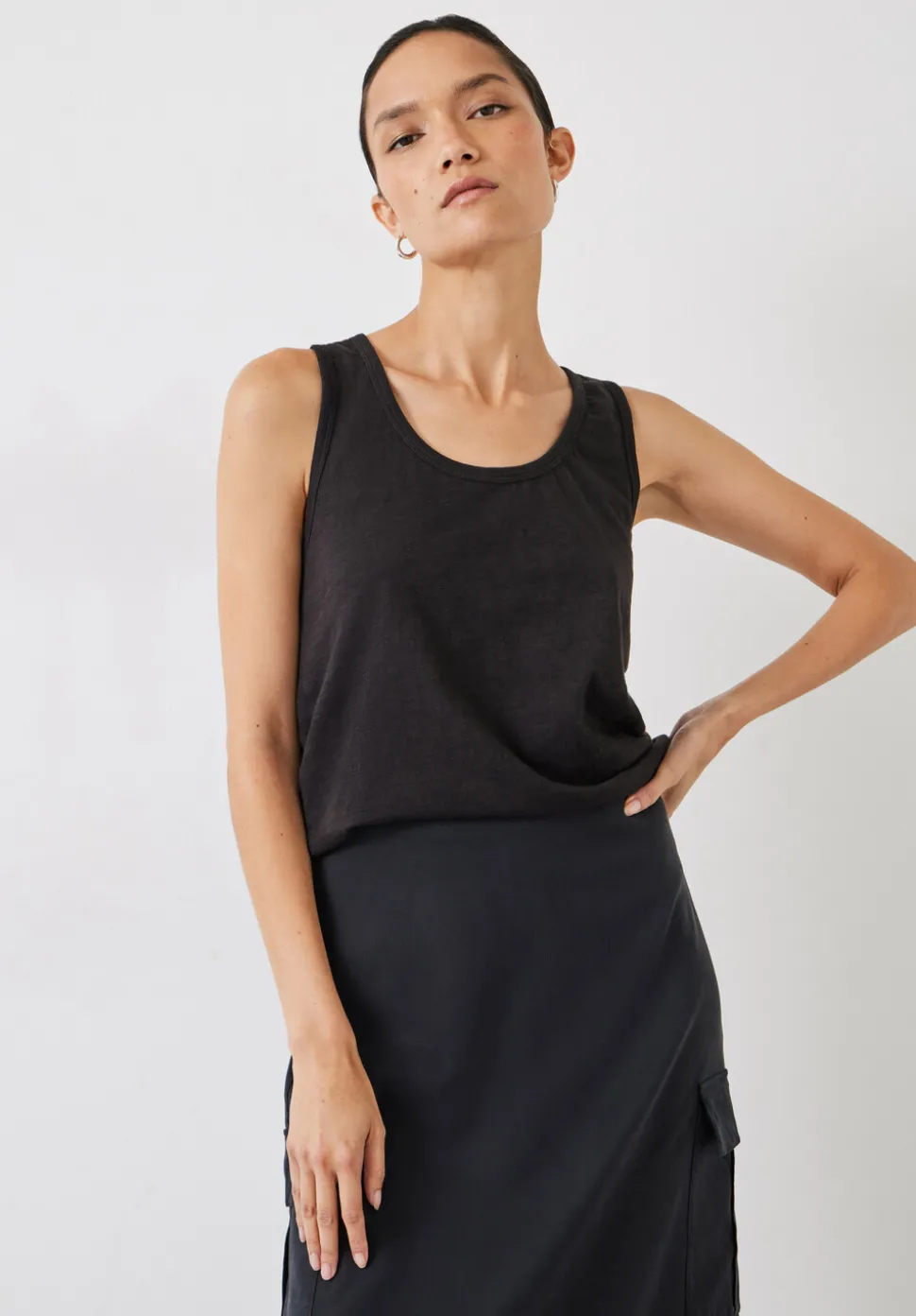 Cotton Slub Tank Top