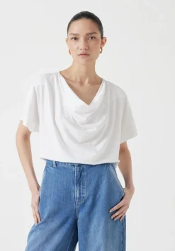 Cowl Neck T-Shirt