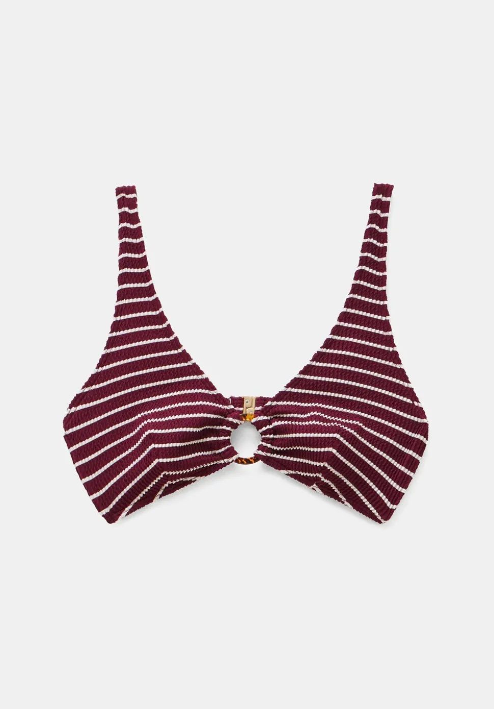 Crinkle Ring Bikini Top