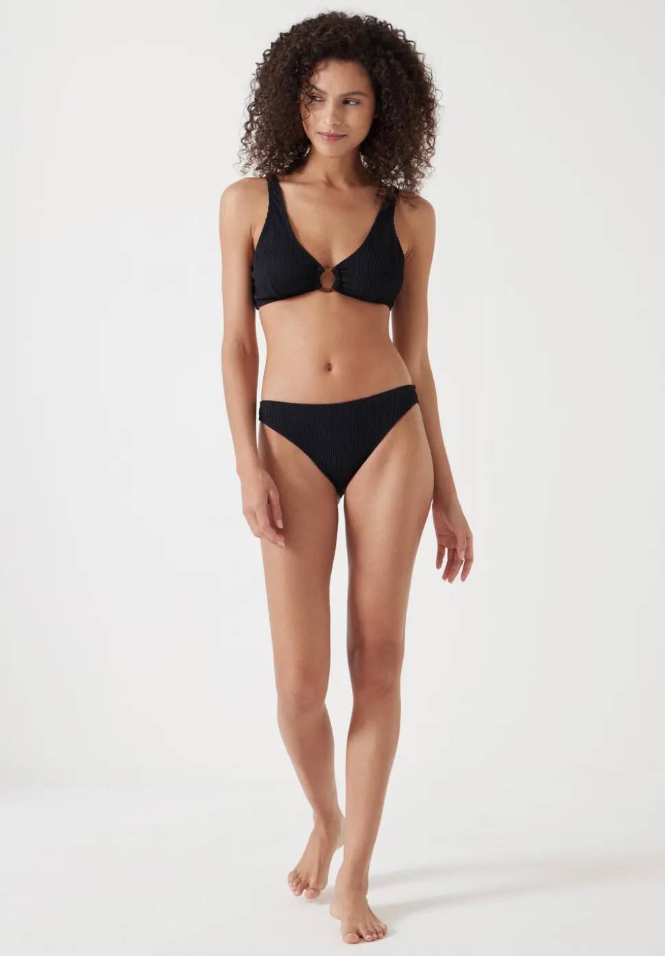 Crinkle Ring Bikini Top