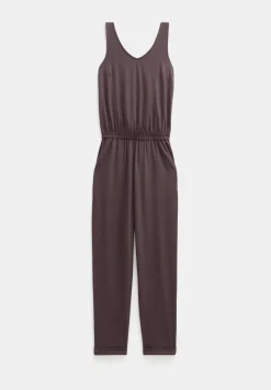Cropped Jersey Jumpsuit