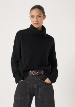 Cropped Meryl Wool Blend Jumper