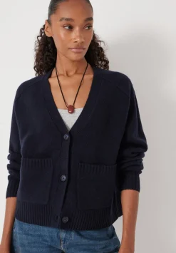 Daisy Merino Wool V Neck Cardigan