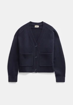 Daisy Merino Wool V Neck Cardigan